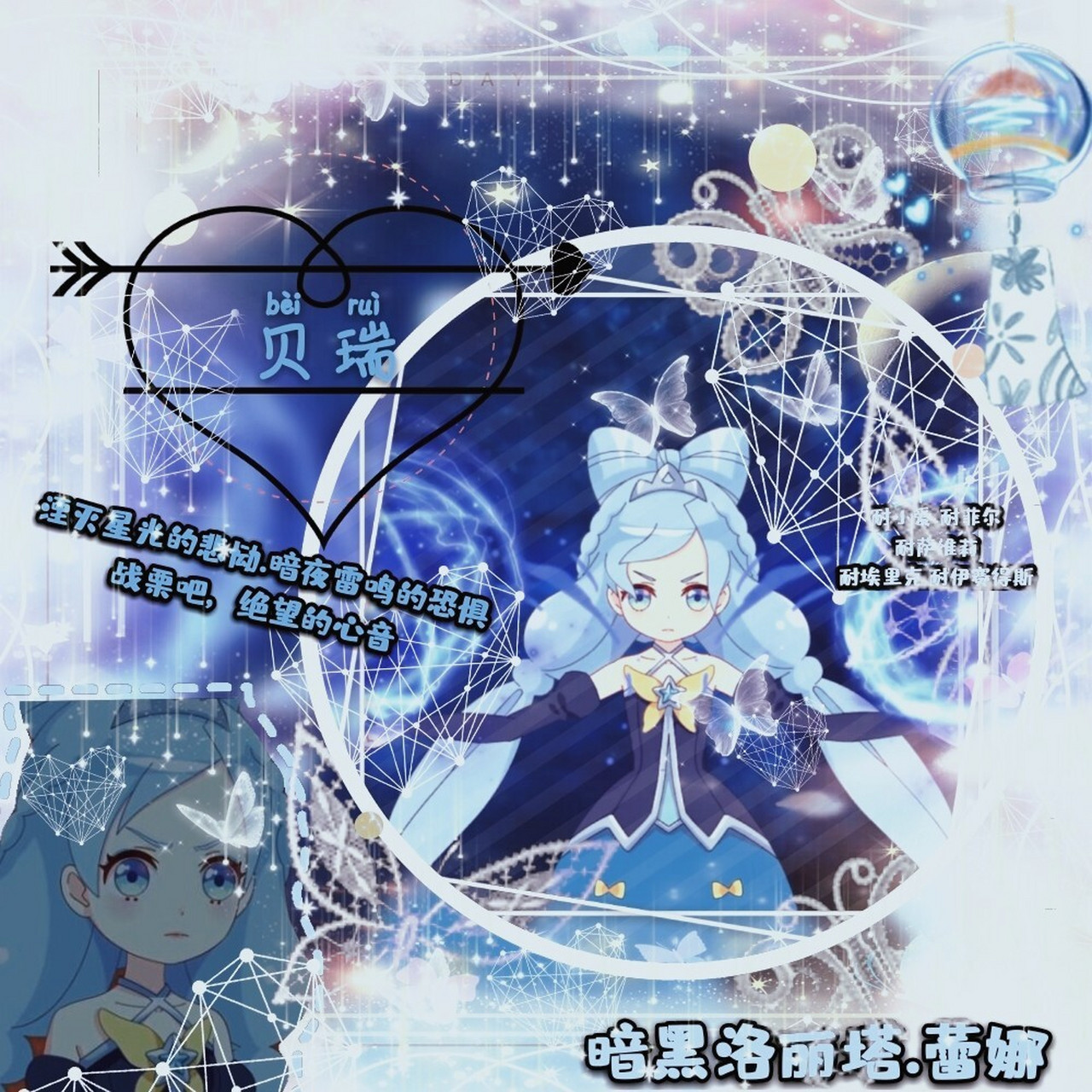 小花仙～自创贝瑞头像(3张) 常年不更新的我,又滚来更辣!