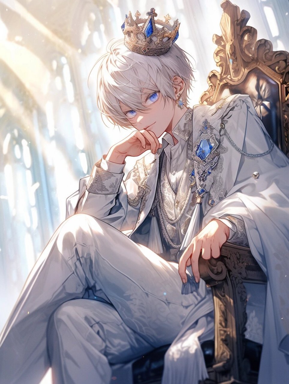 王子殿下 | 动漫男生头像壁纸插画动漫帅哥