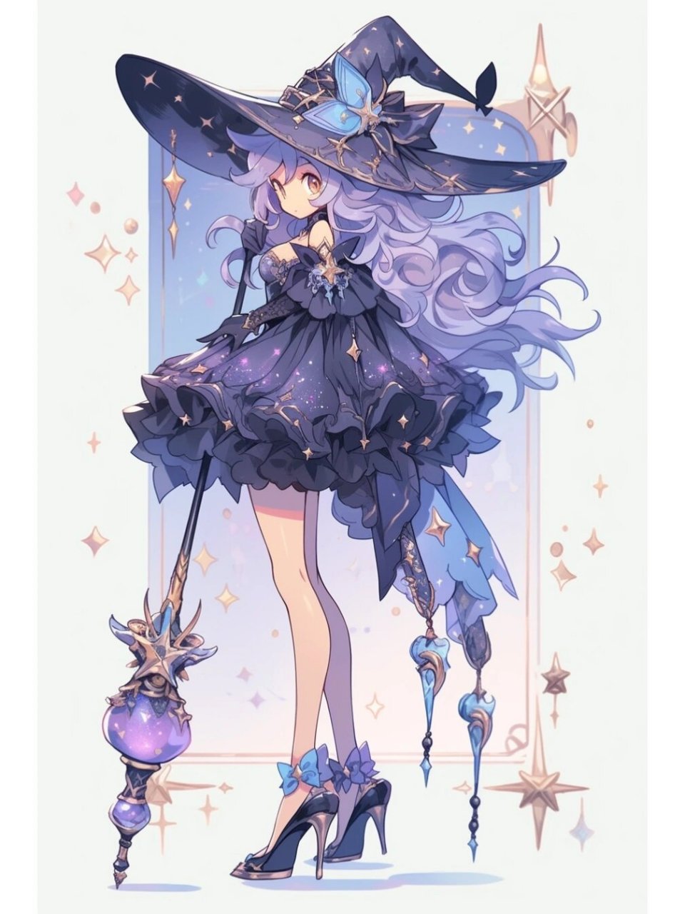 25更新一枚小魔女🧙‍♀️ 【跑男女oc,服设,摸鱼页,场景都可私