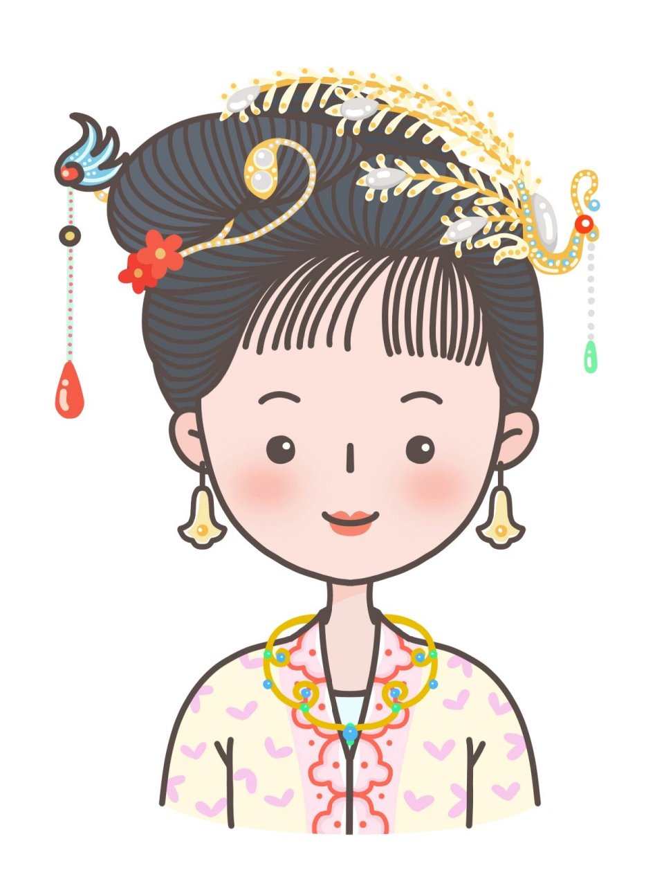 红楼梦中人九宫格 经典名著红楼梦中的人物,个性鲜明生动,先画来九个