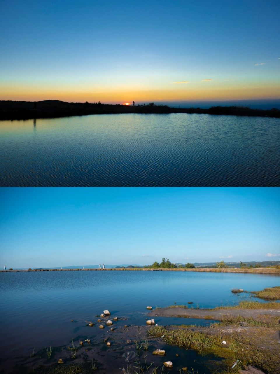 贵州版天空之镜★龙里姊妹湖推荐游玩攻略 龙里大草原姊妹湖最后的
