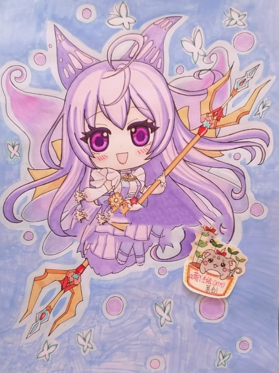 斗罗大陆唐舞桐原创手绘画线稿画动漫头像 原创作品 原图参考: 网络