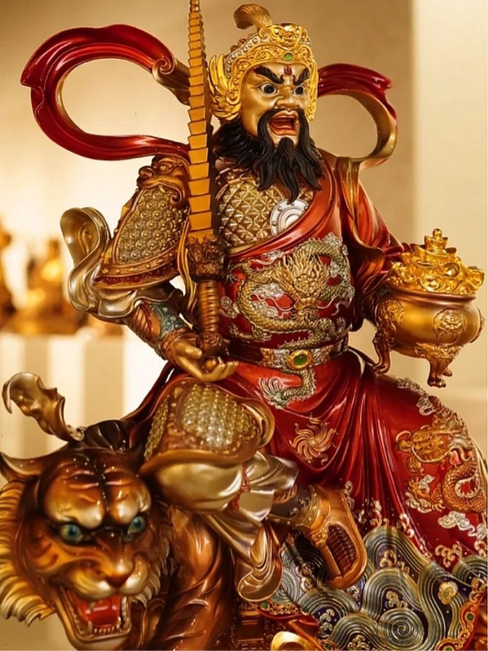 五路财神之首-赵公明! 财运通天!暴富!