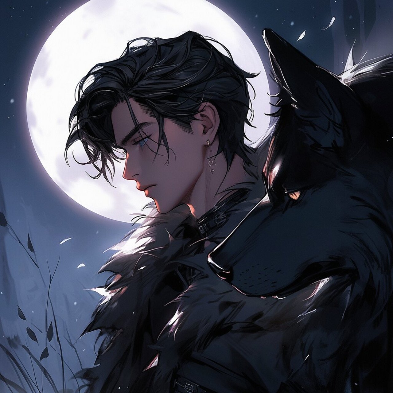 狼王 阿尔法 帅气男头