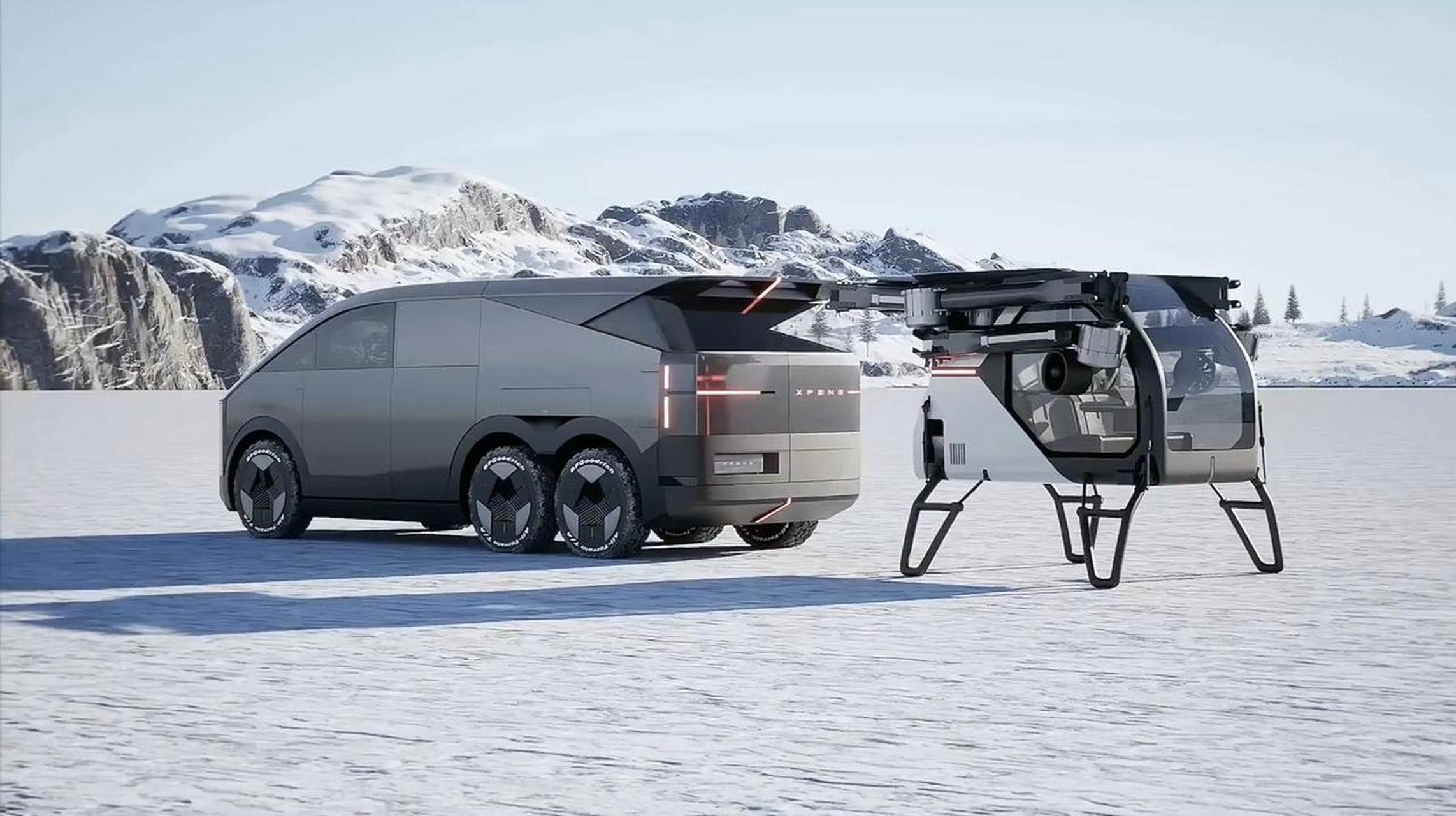 首款国产陆地航母分体式飞行汽车惊艳亮相!