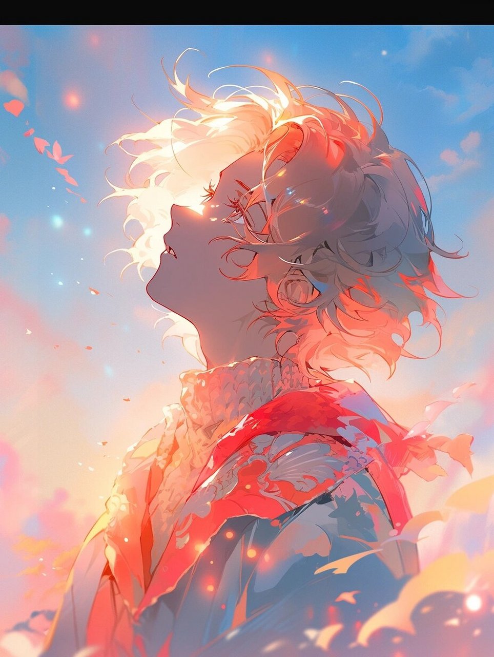 是彩色梦幻的男生头像呀7515(含咒语分享) 咒语/关键词: a boy