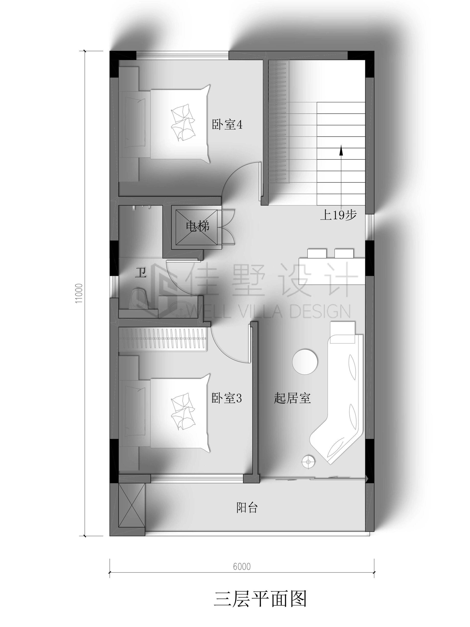 6米x10米自建房图纸图片