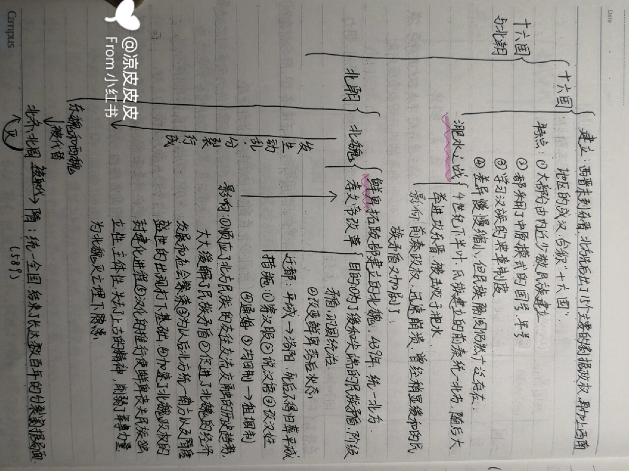 高一历史必修一第五课思维导图