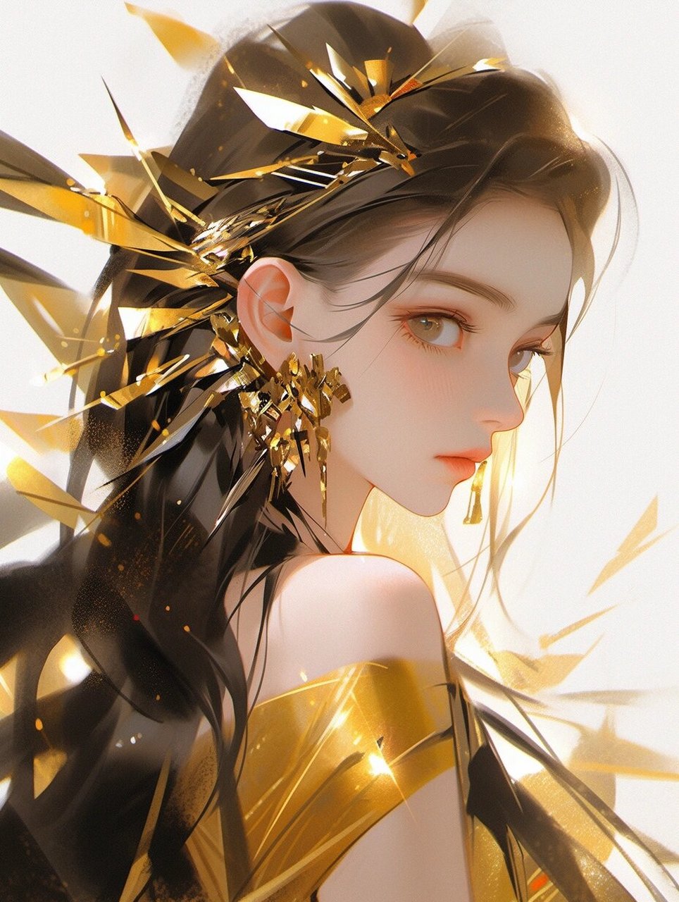 绝美黄色系mbti女生招财头像合集 99黄人组istp isfp estp esfp壁纸