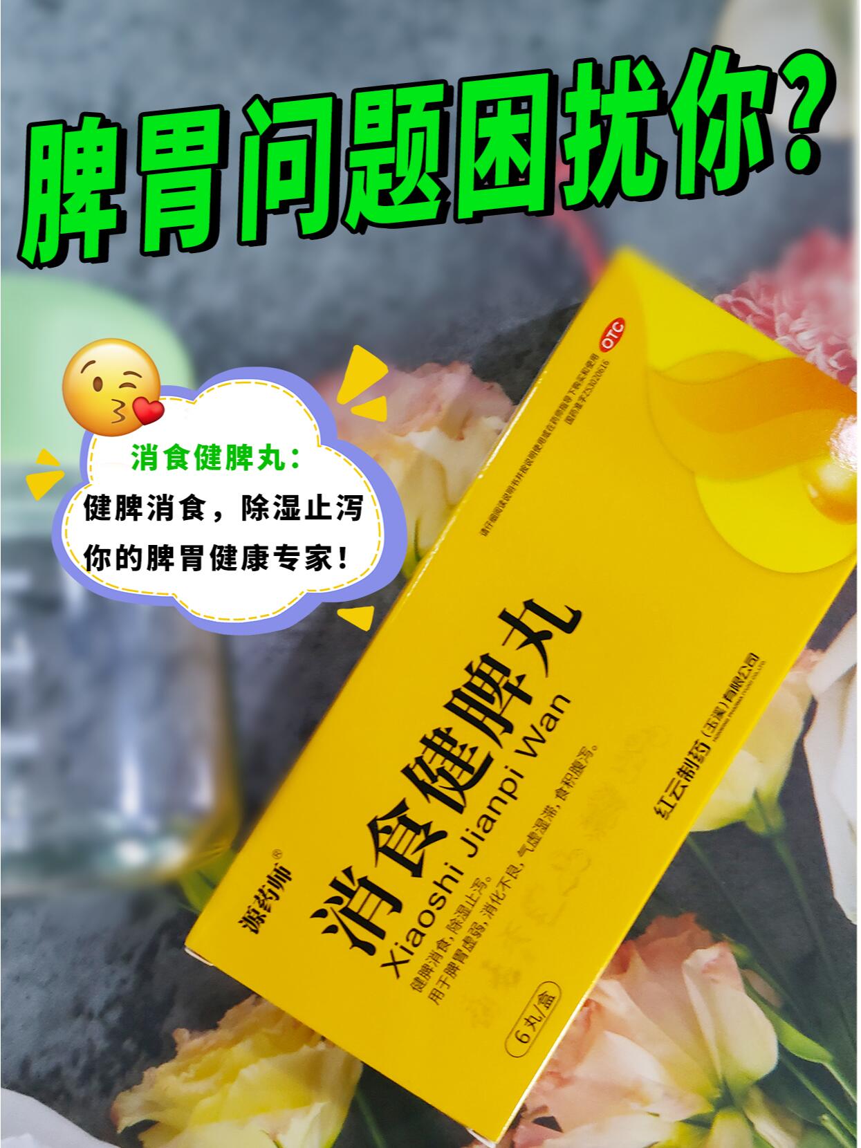 健脾消食丸说明书图片