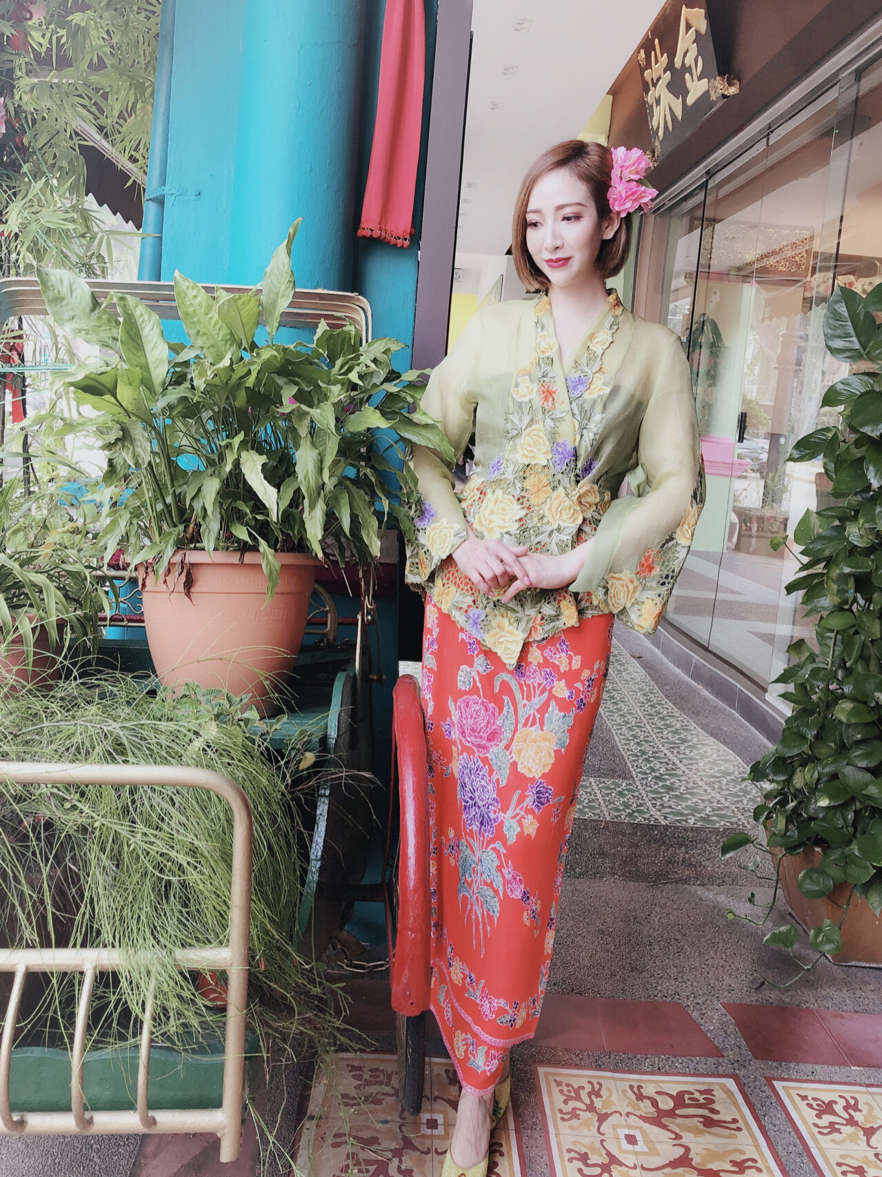 新加坡传统小娘惹服装