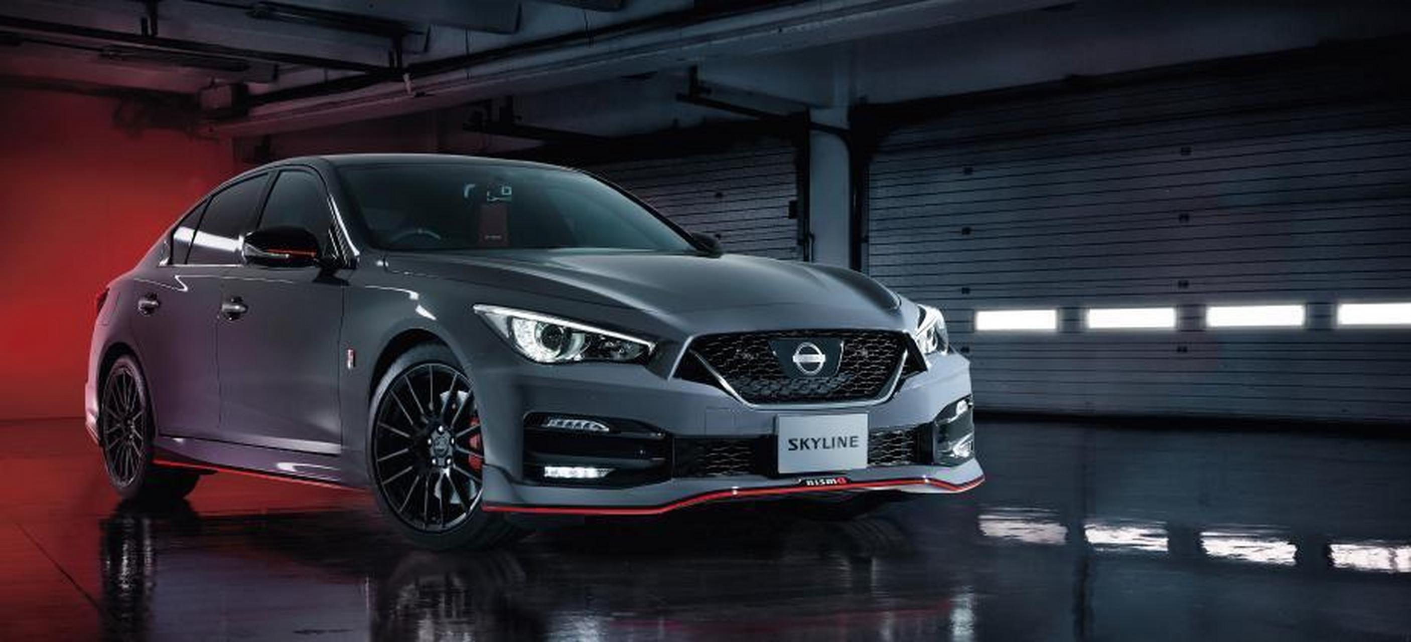 国内的英菲尼迪q50在日本就挂日产标 叫做skyline,还推出了一个v6的