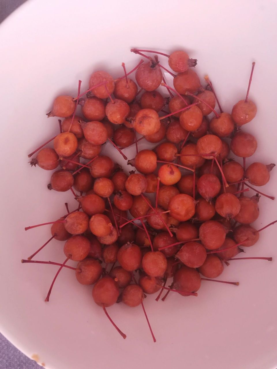 好吃开胃的山丁子 酸酸甜甜的山丁子太好吃了,冻了才好吃