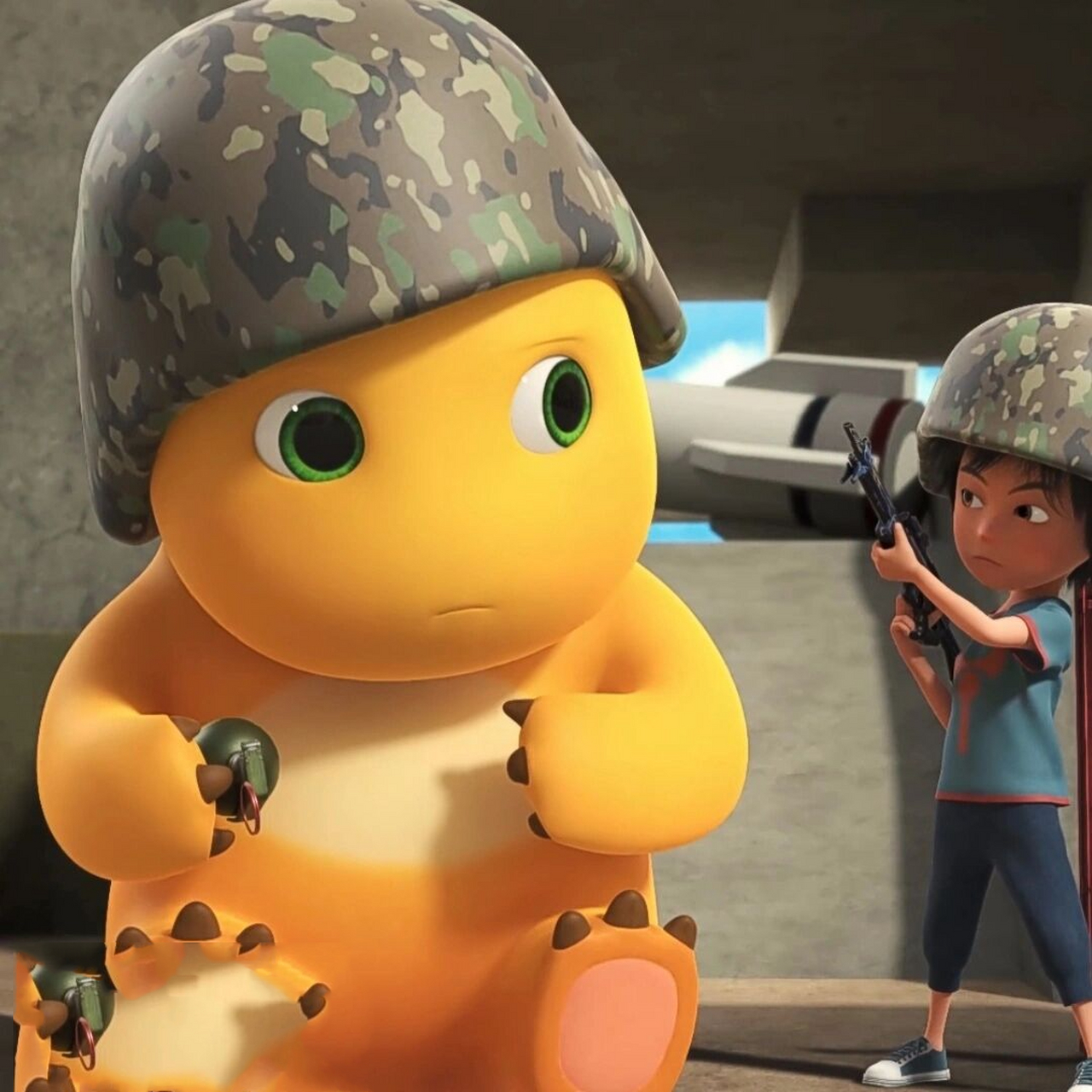 奶龙头像~     头盔奶龙真的又帅又可爱