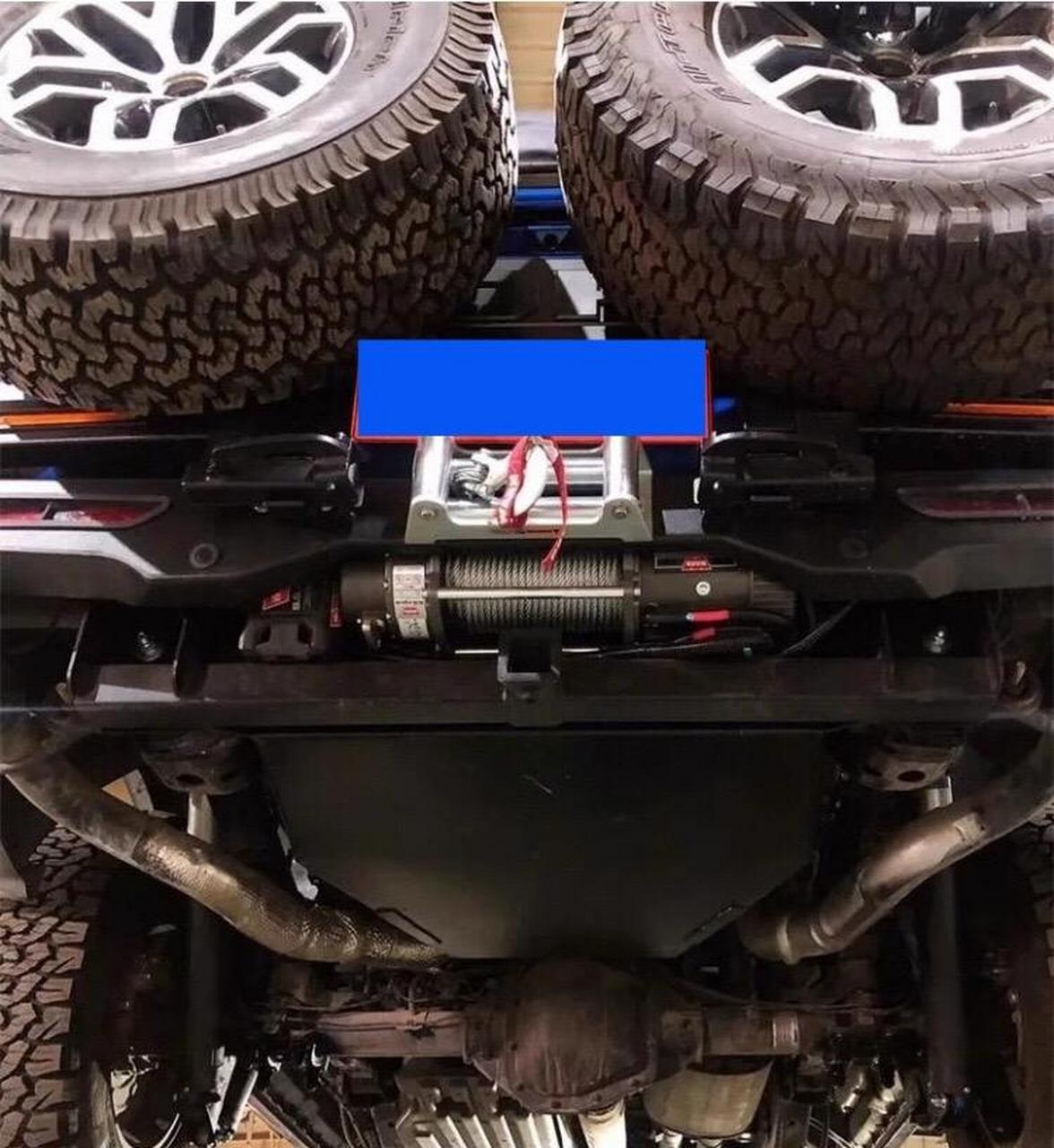 新猛禽老猛禽f150副油箱改装