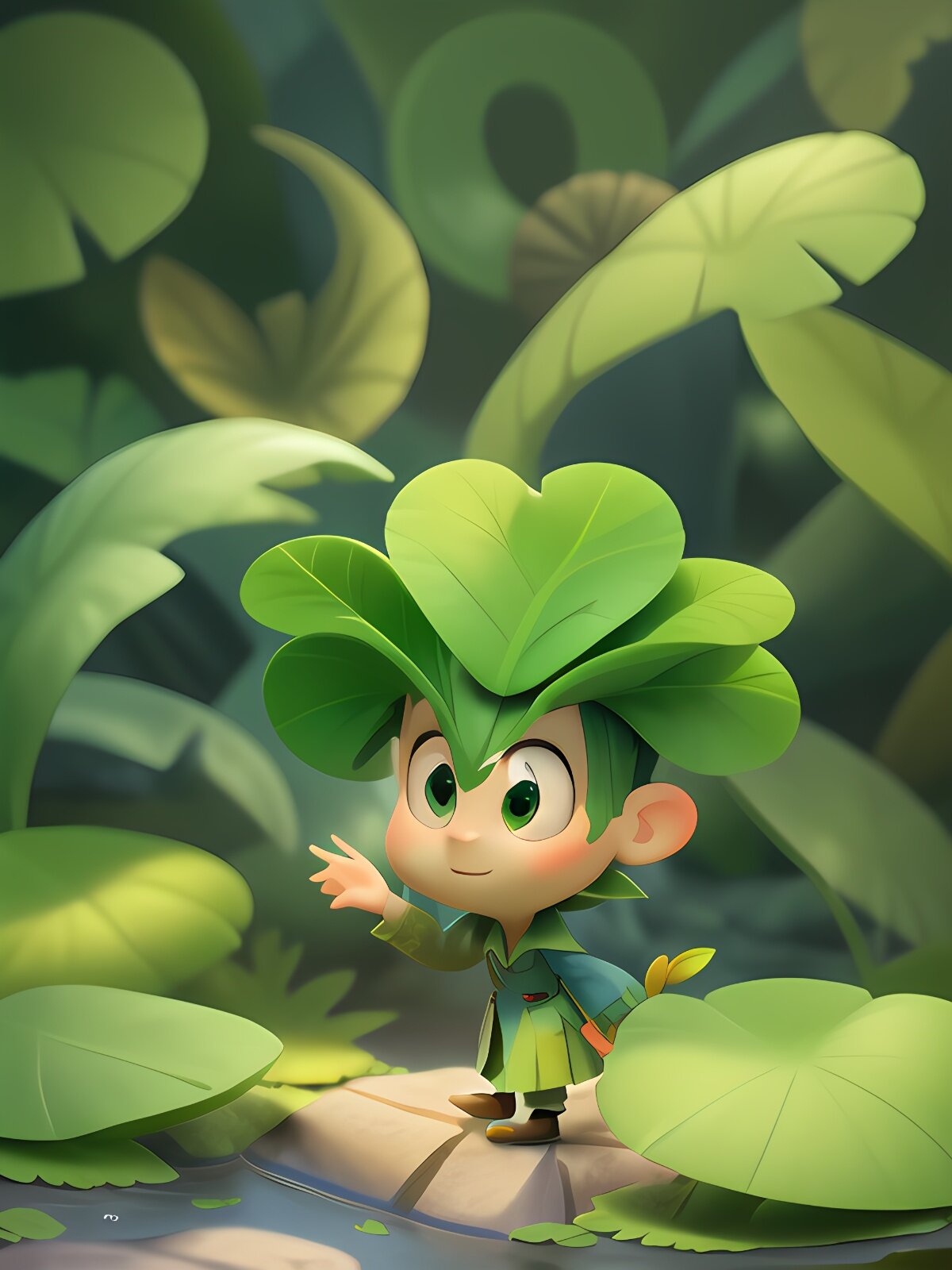 拟人的四叶草92 好可爱好可爱