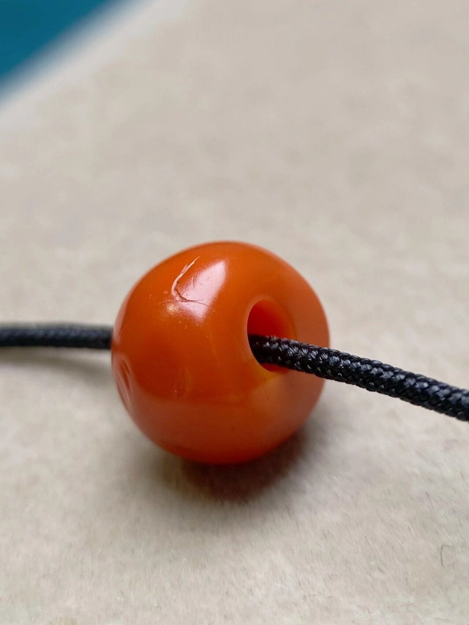 藏传 老南红 满满风化柿子红 马蹄珠 藏传 老南红 满满风化柿子红