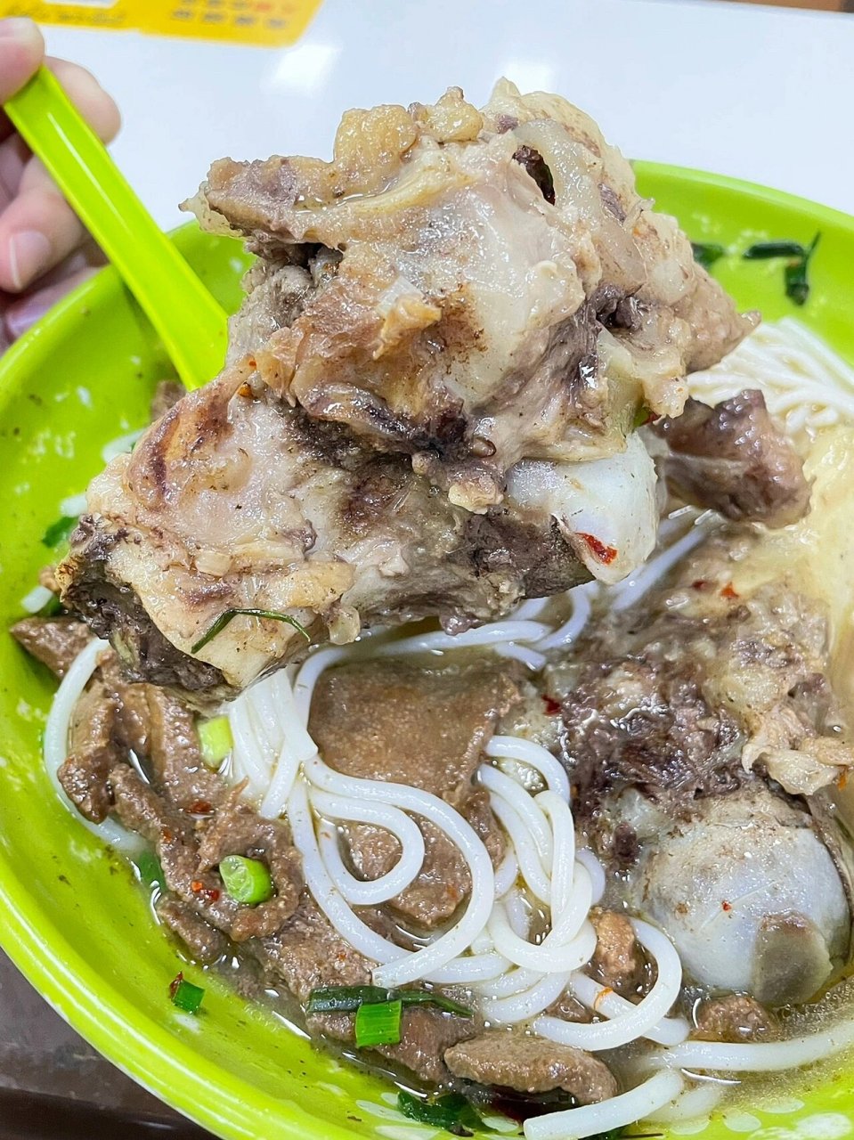 难得一见的【江西筒骨粉】🐷超大筒骨味道赞👍 很难得有做筒骨粉