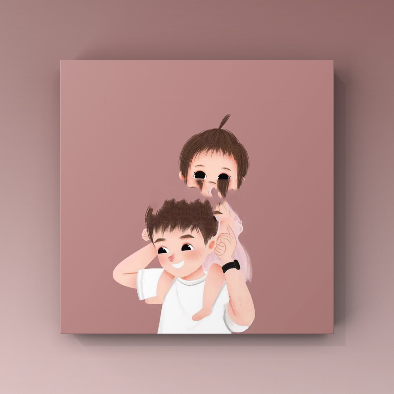 一家三口头像,家里有女儿的可以用起来 宝妈,亲子头像,家有女儿的用