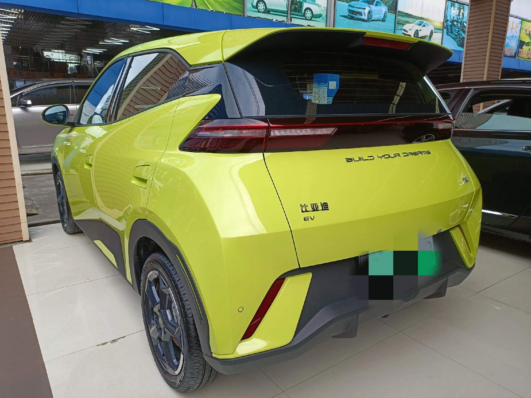 新能源电动汽车 ,2024年4月上牌比亚迪海鸥纯电动车,准新车一台