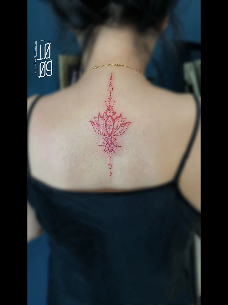 脊柱纹身|后背纹身|适合女生的纹身图案