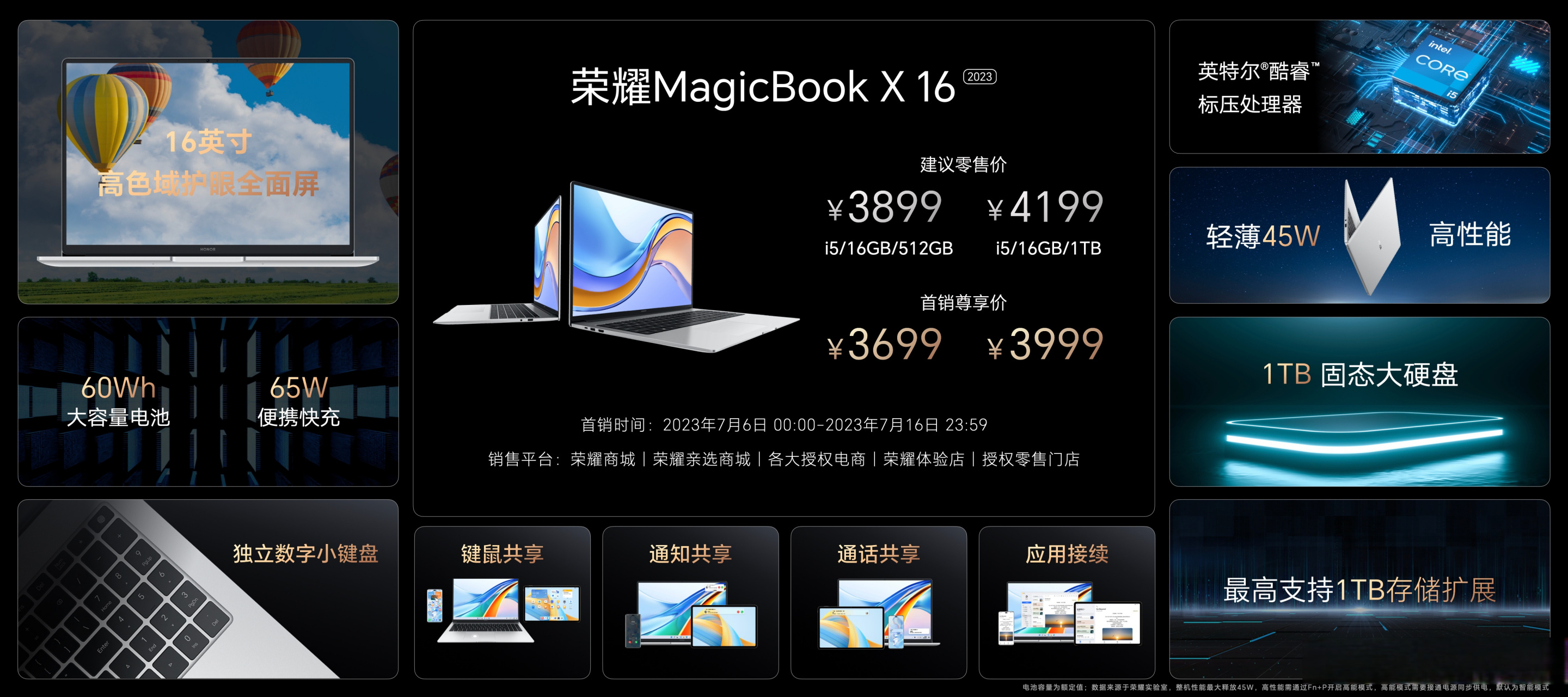 今晚,荣耀新品发布会的三大主角:荣耀x50手机,荣耀平板x8荣pro,荣耀