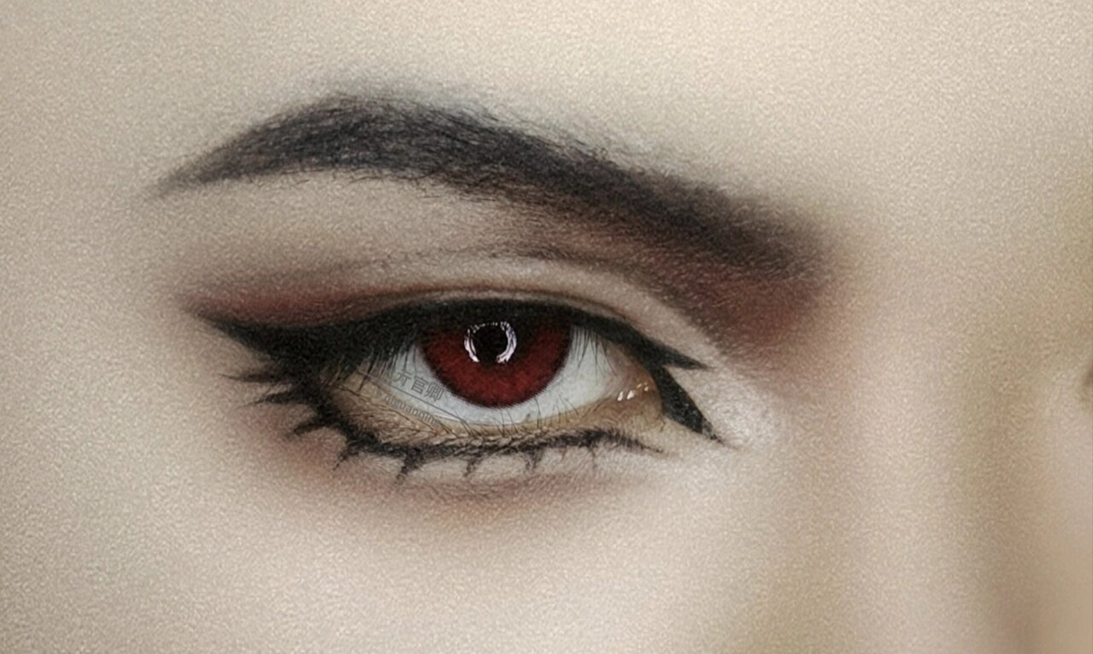 天官赐福漫画版 花城cos眼妆 #天官赐福花城# #cos眼妆# #眼妆# #cos