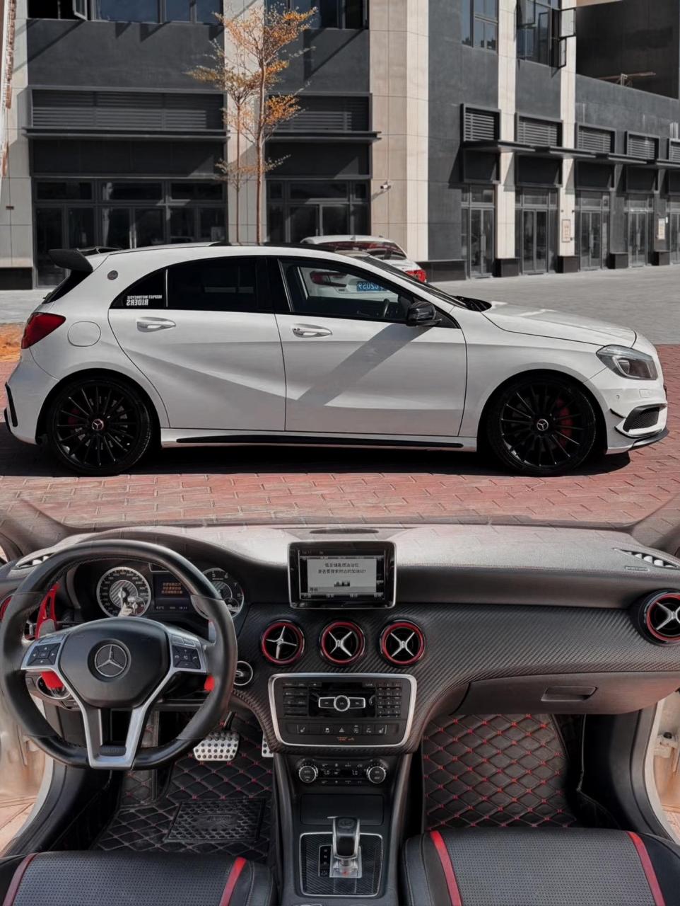 奔驰小钢炮.15年奔驰amg a45 最强2.