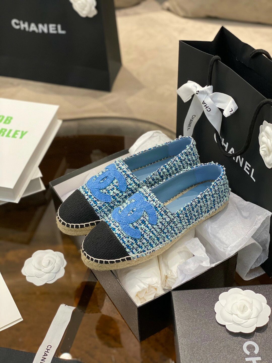 chanel渔夫鞋  chanel渔夫鞋