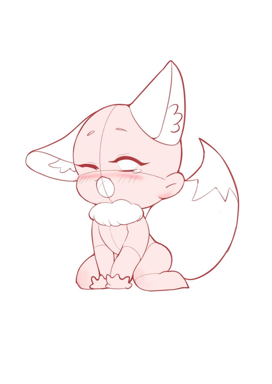 后台私信我画小狐狸的小可爱,我交作业啦哈哈～ 下一个是哪个动物呢