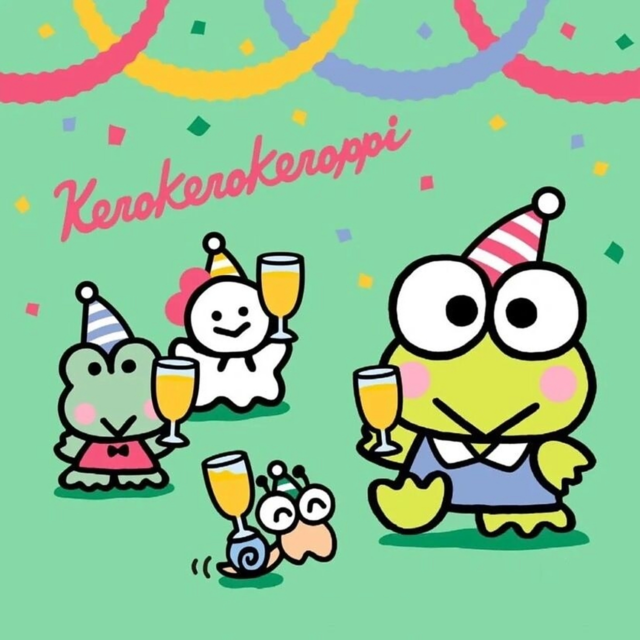 三丽鸥 大眼蛙 小青蛙