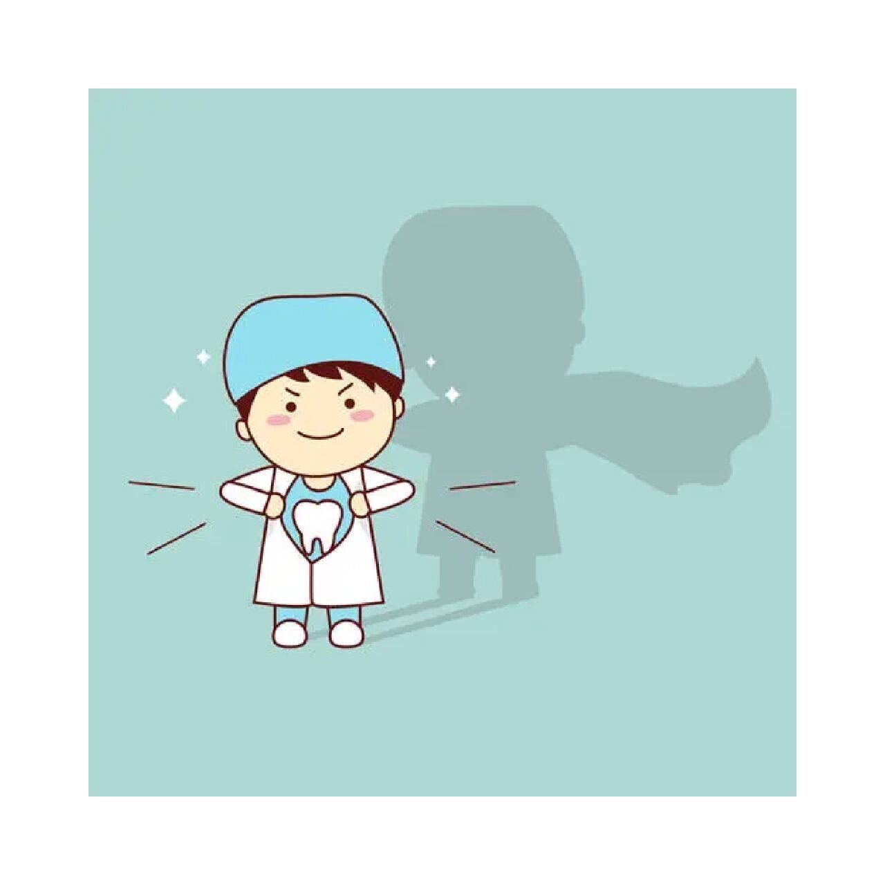 牙医的可爱头像‖我愿陪你从32到0 口腔科情话@9292 1.