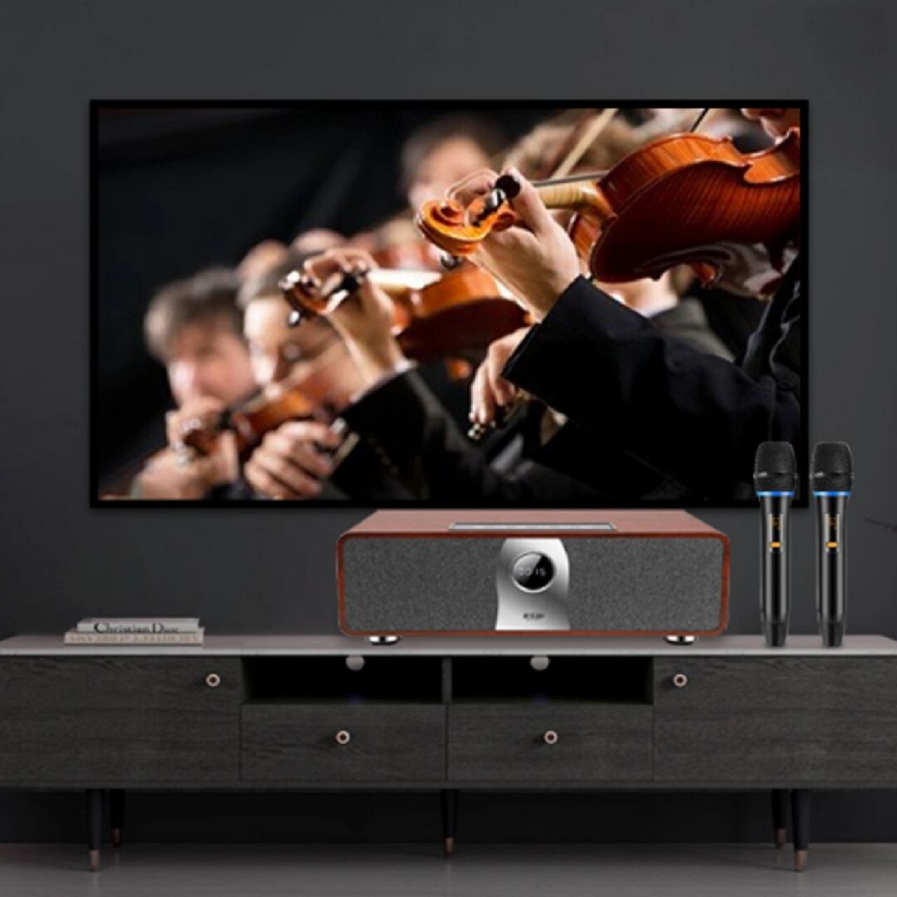 麦乐迪家庭ktv音响套装k歌看电视看电影全行 麦乐迪k501家庭ktv音响