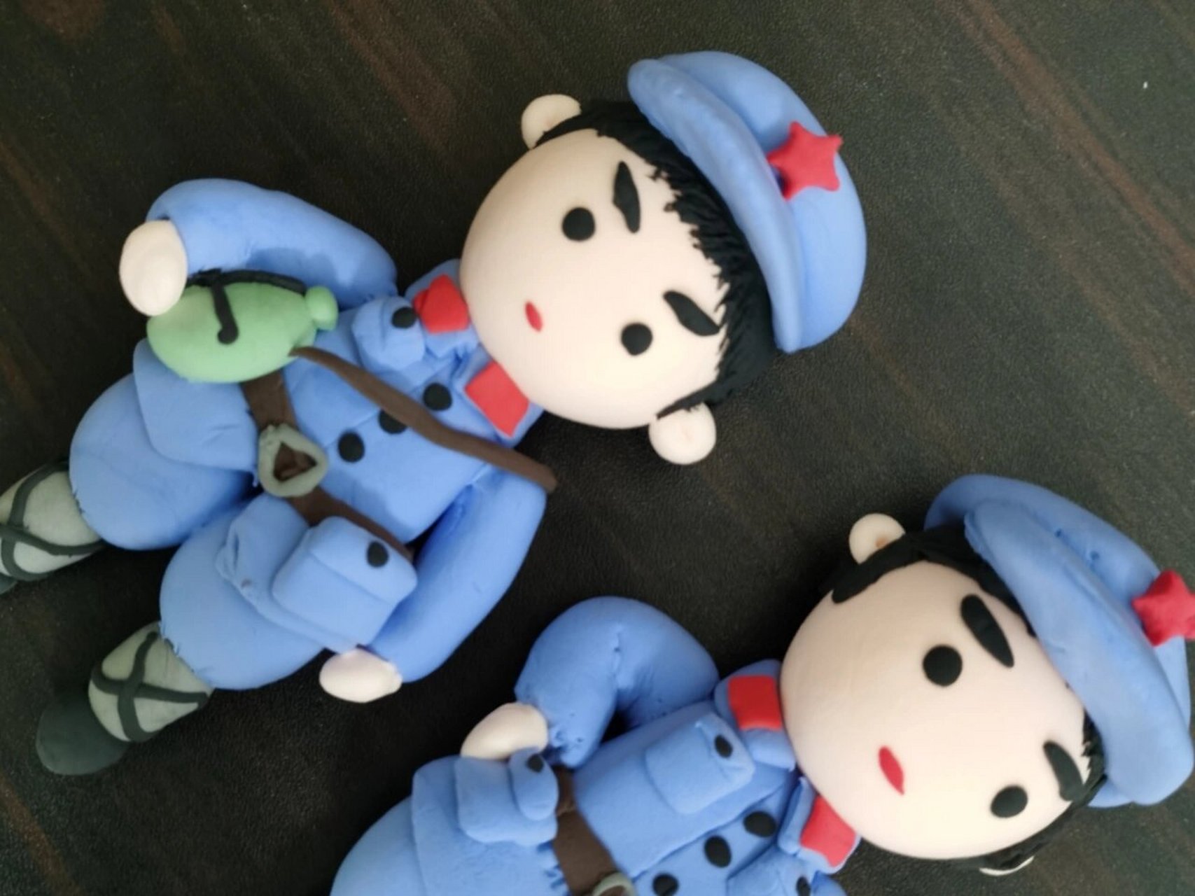 红军粘土 建党100周年