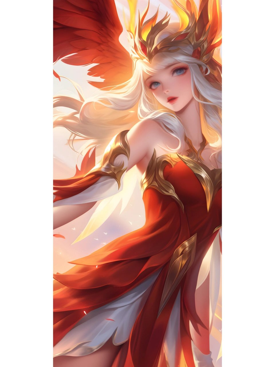 壁纸分享 李白 王昭君 心血来潮,每人一张壁纸 	 原图尺寸 2944x6400