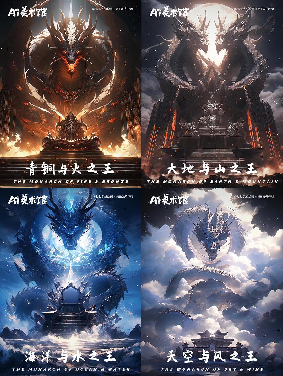 四大龙王 | 关于龙系列第一时间想到了龙族