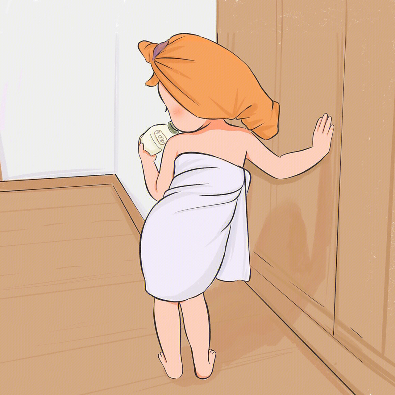 卡通头像「慵懒」 近期状态表达