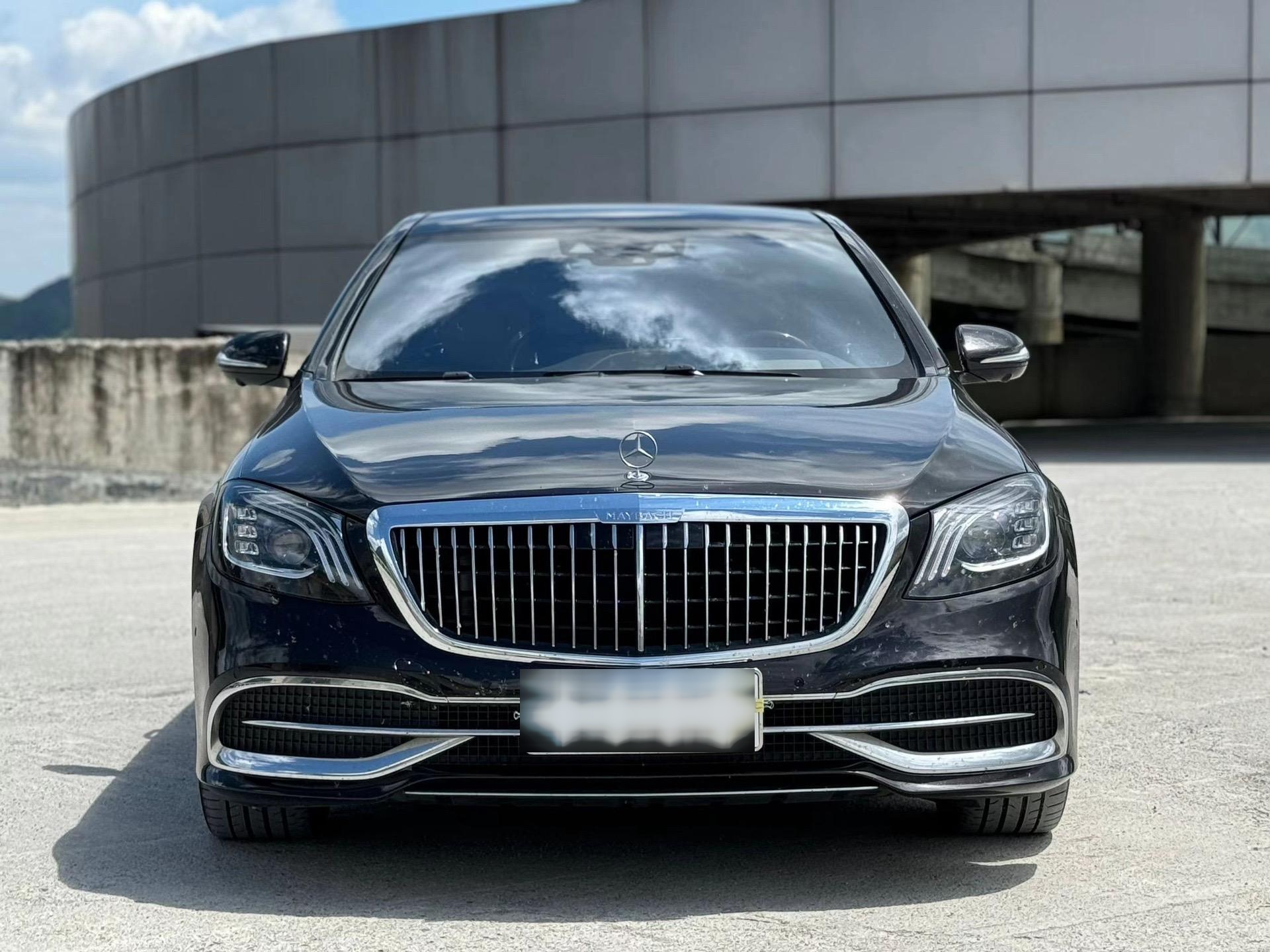 2021年4月上户的迈巴赫s450,全车保持原版状态,车况极佳