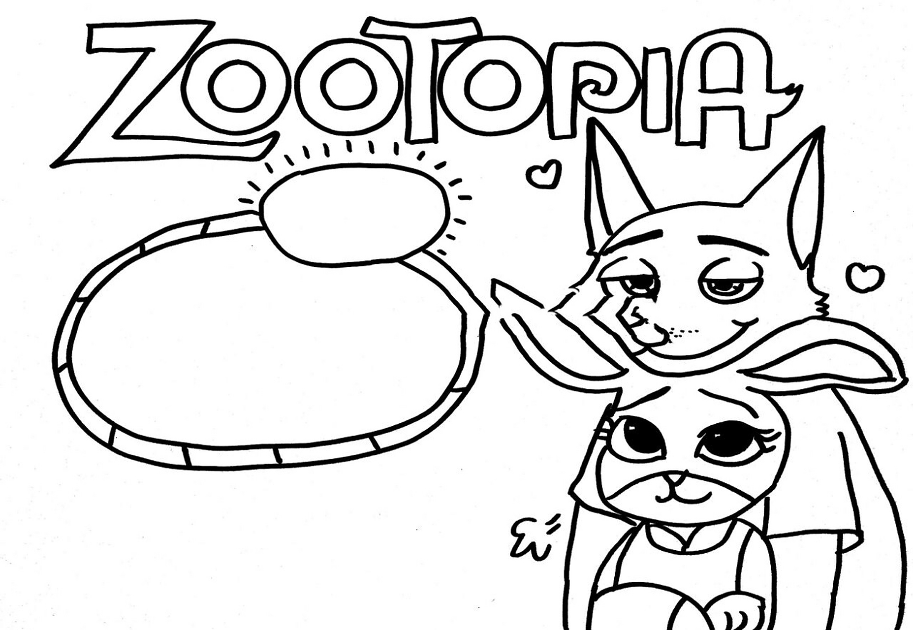 【手抄报】疯狂动物城英语海报 英语手抄报