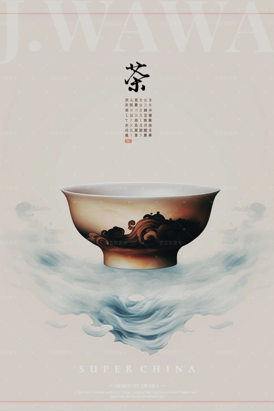 中国非遗系列丨中国茶文化海报