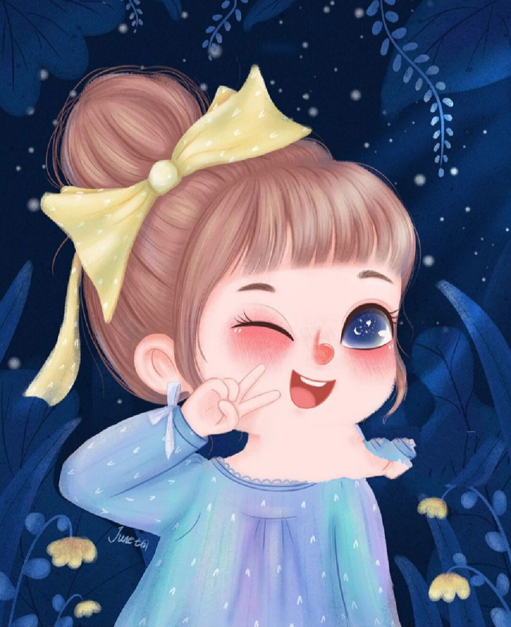 原创头像 小可爱插画系列九图合集 工具:手绘板 ps  灵感来自于萌宝美
