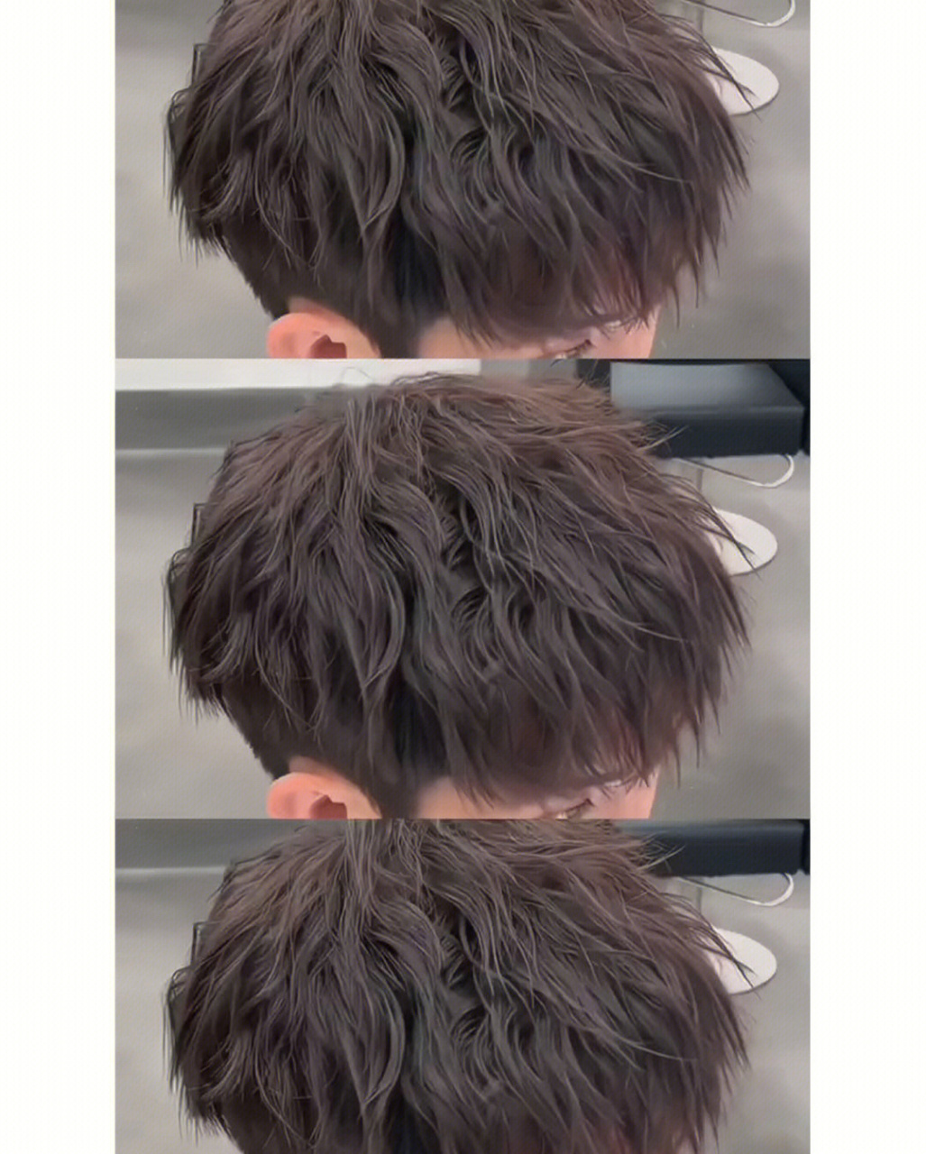 束状纹理烫 2023男生流行发型"束状纹理" 时尚 火爆全网的束状纹理烫