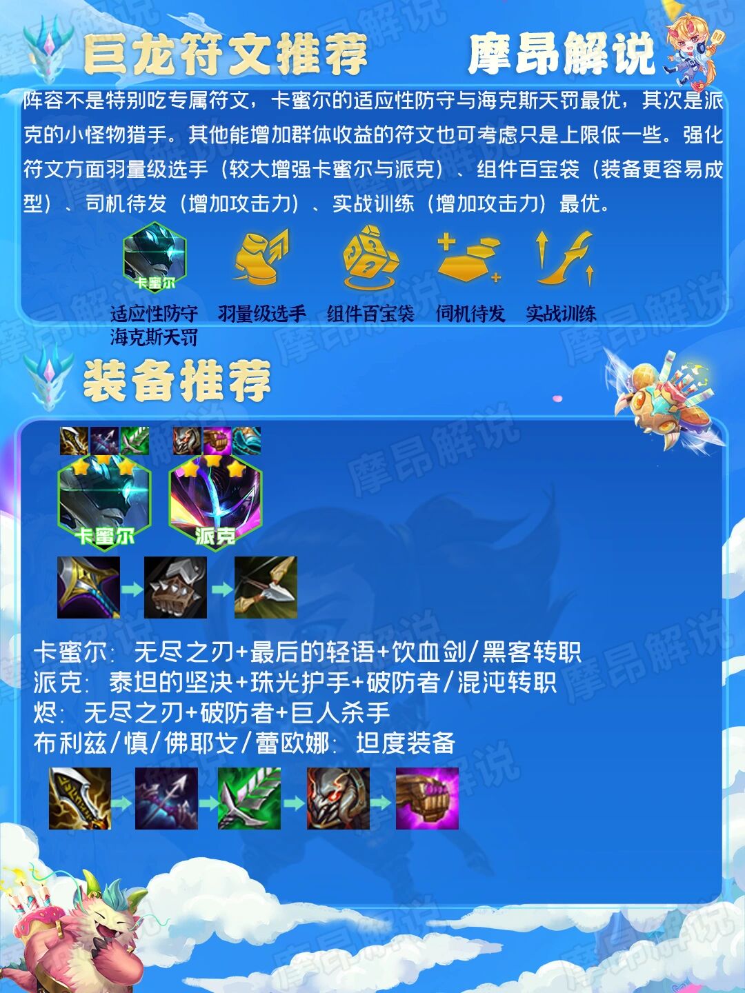 黑客卡蜜尔输出拉满 大家好,我是摩昂解说,每天会给大家带来云顶之弈