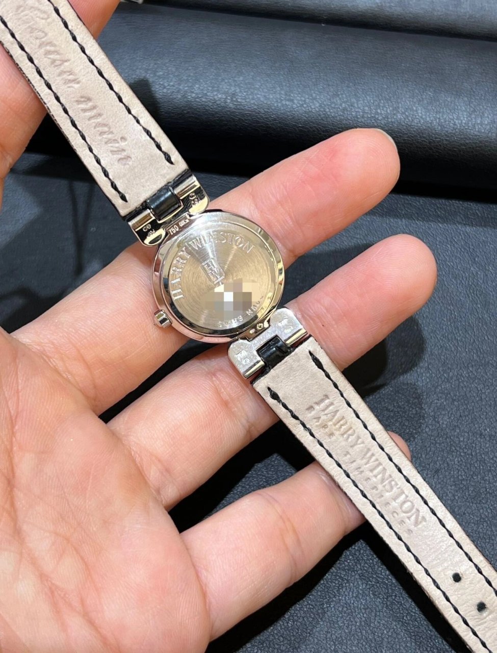 海瑞温斯顿18k白金钻表 99harry winston 海瑞·温斯顿 18k白金石英