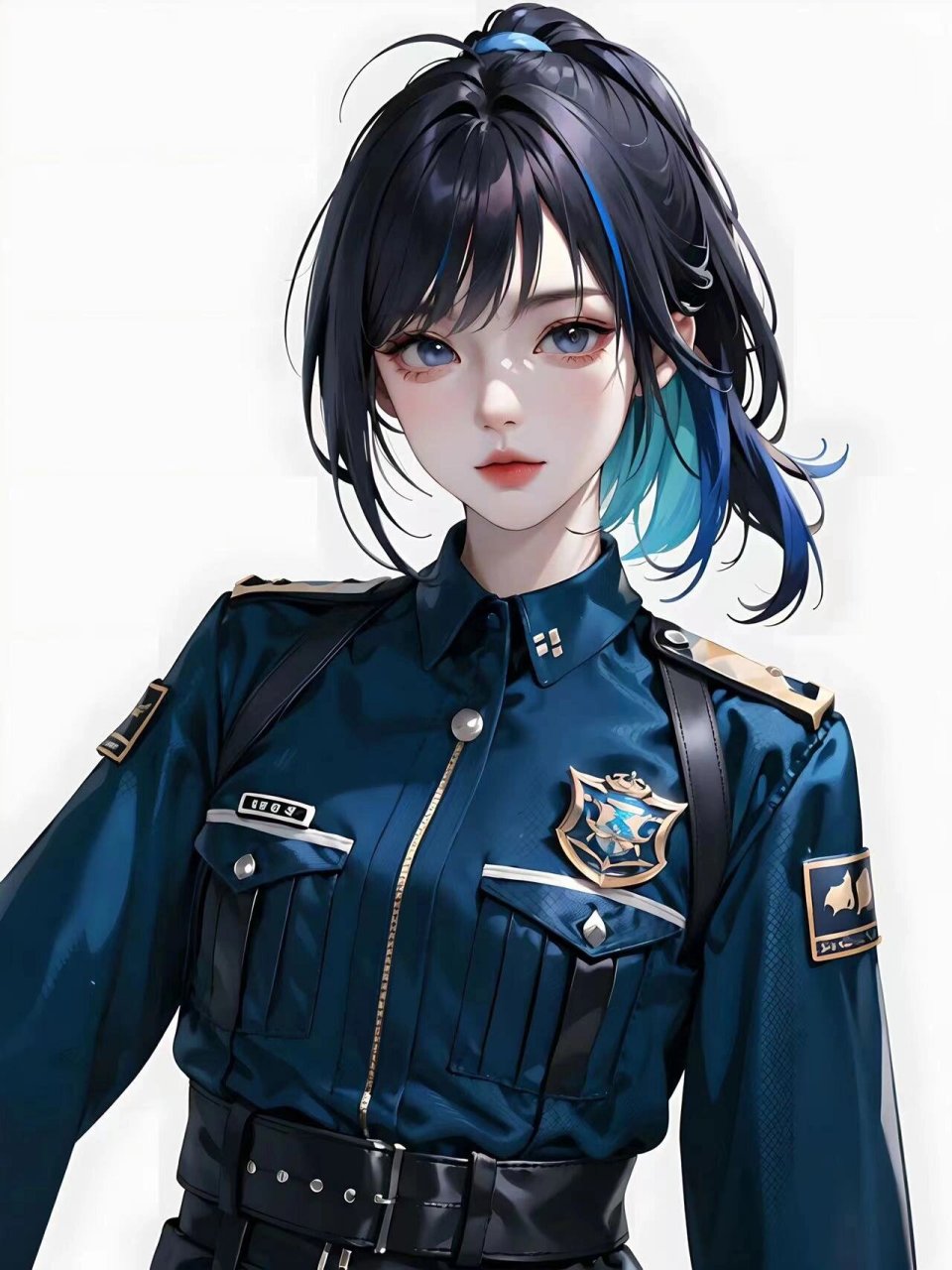 女生头像|警察小姐姐,英气 你涉世未深,所以你与众不同. 叶辰