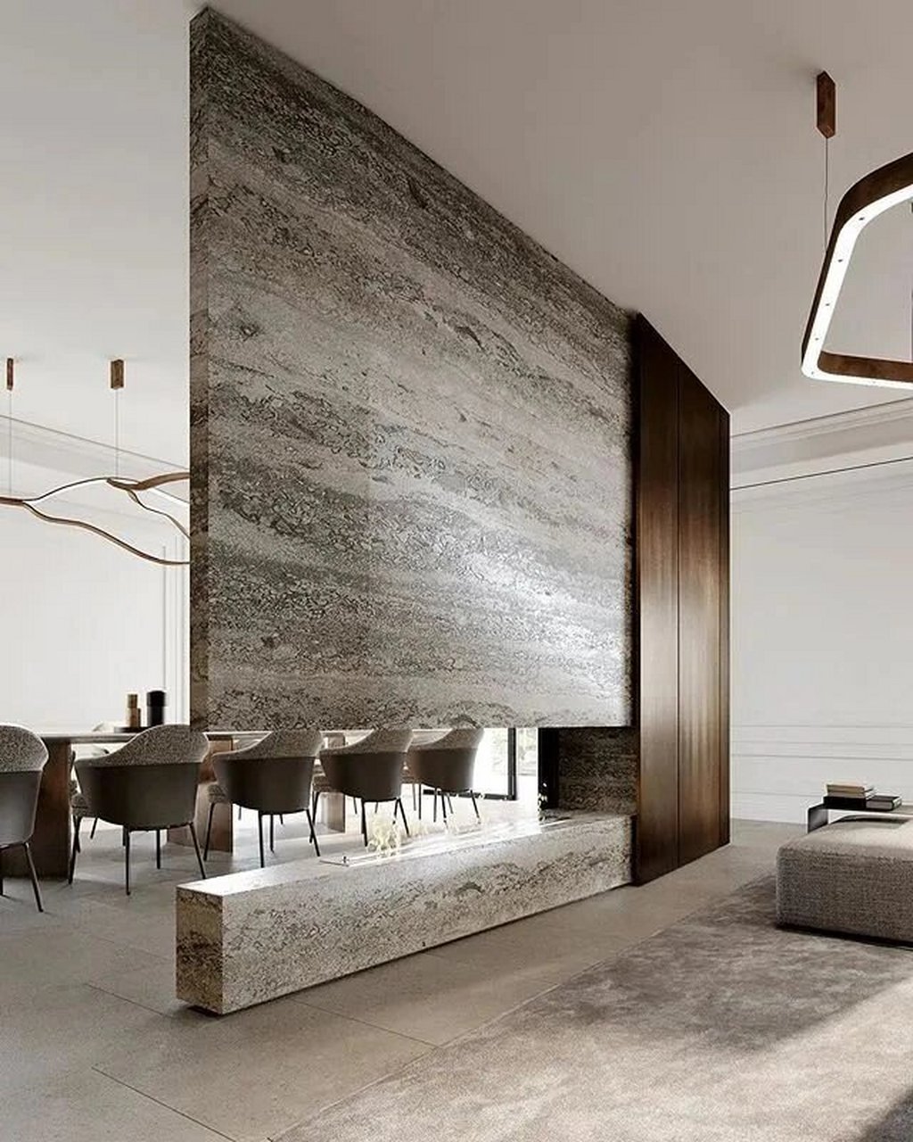 悬空电视背景墙安全下车攻略,速度get6015 悬浮式电视背景墙既是