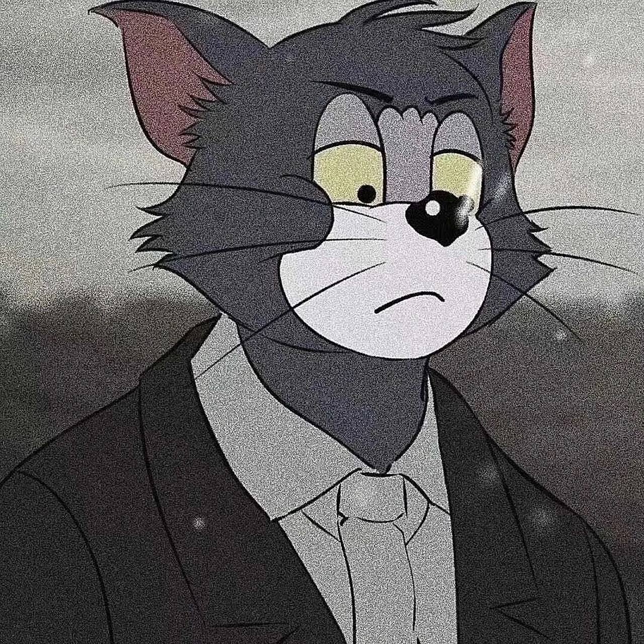 汤姆 汤姆头像|超酷的bo62y 丧气汤姆西装头像 高冷帅气的汤姆猫tom