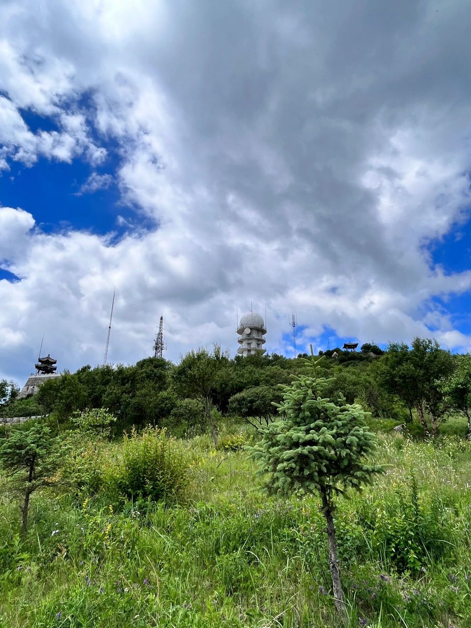 房山百花山——自驾直达享受21°清凉之旅 可直接自驾上山到百花宾馆