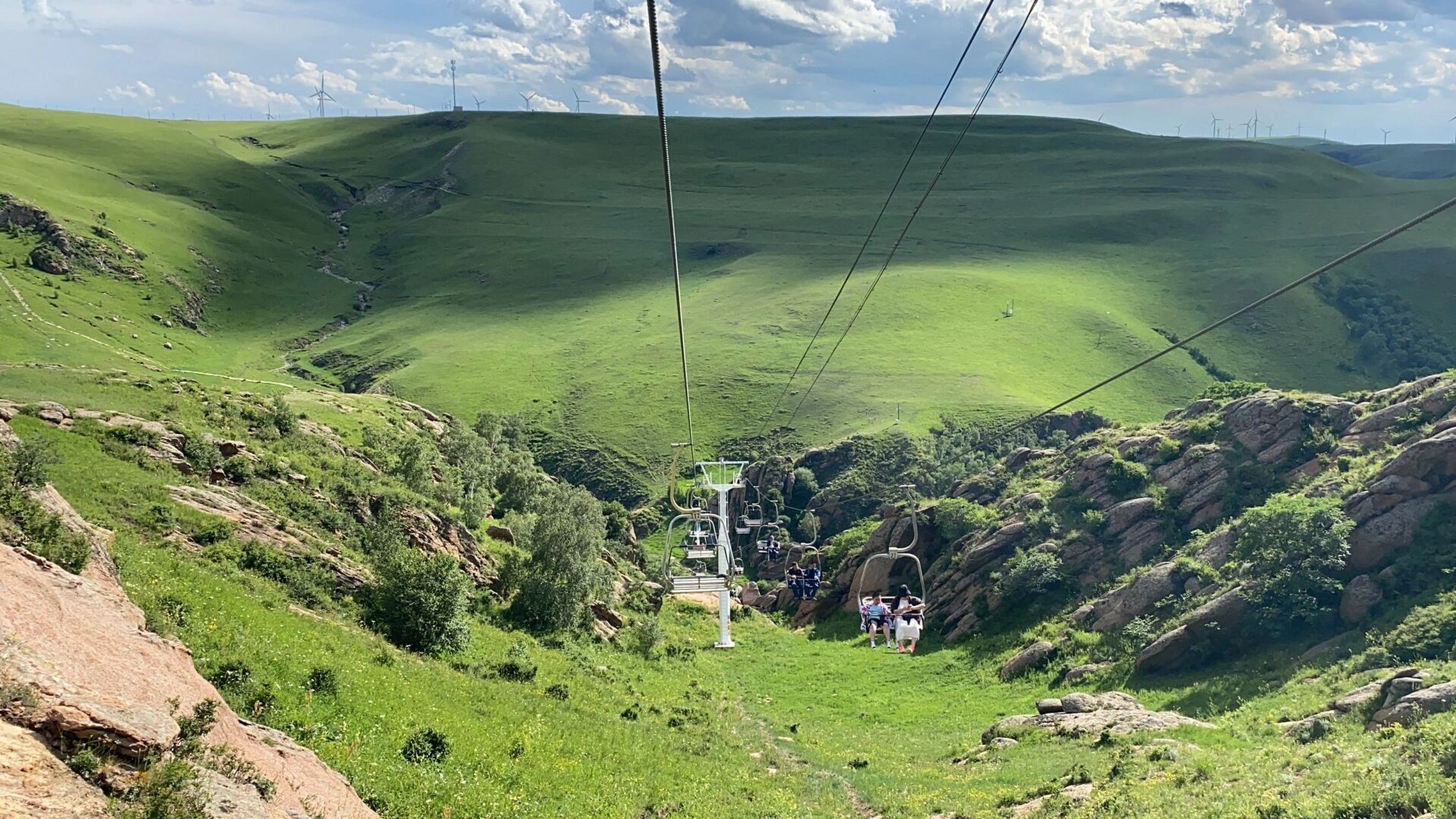 辉腾锡勒草原-黄花沟攻略04不排队 出片机位 04【游览路线:北门-1