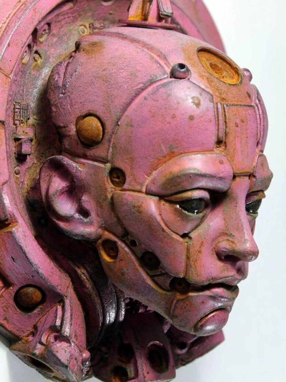 一眼难忘的机器人肖像(二) 前一个泥塑机器人图片素材爆了,因为篇幅